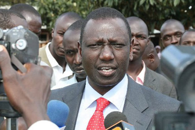 Kenya won’t allow homosexuality, says VP William Ruto