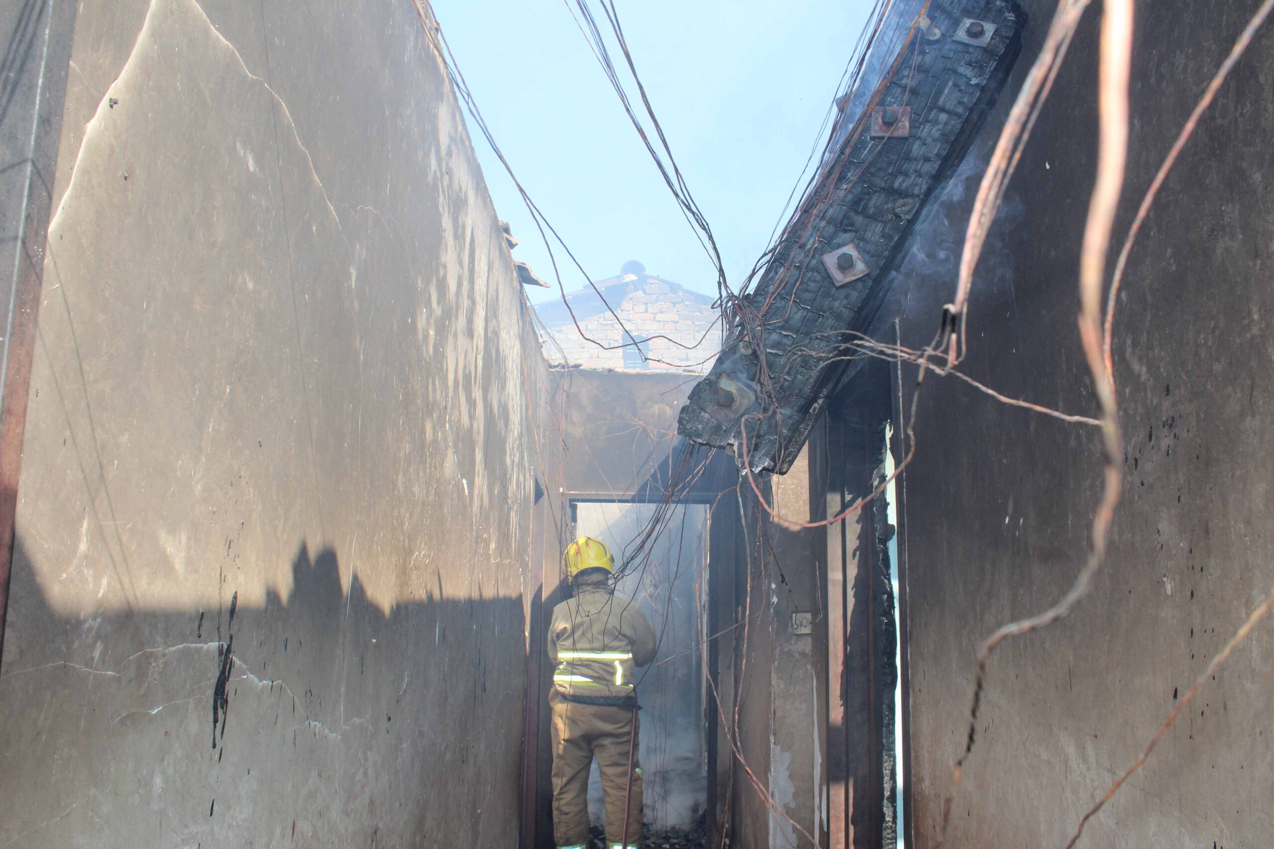 NEW: Fire guts Westlea house
