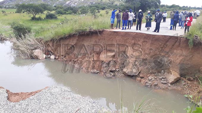 JUST IN: Mwarazi bridge swept away
