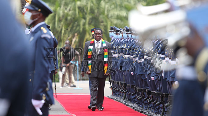 President at Kenyan State House