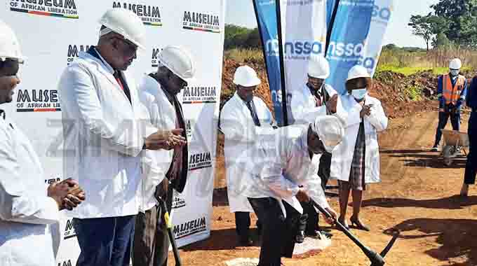 Liberation Mall construction begins