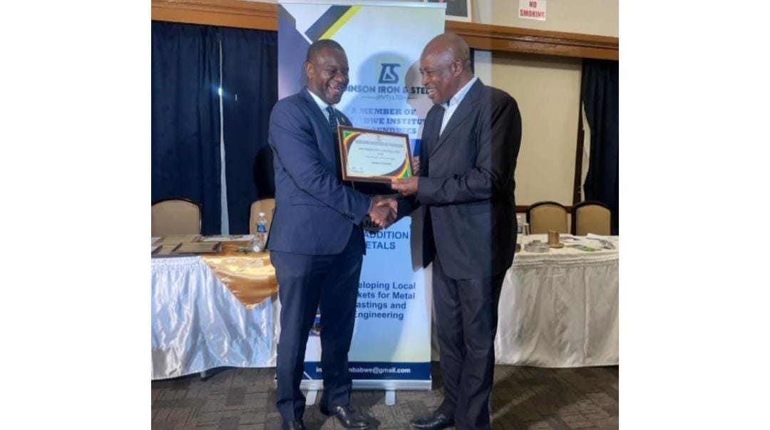 Mwana Group MD recognised as most active and supportive individual in the metals castings industry