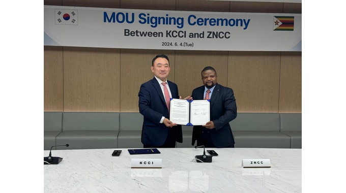 ZNCC, KCCI sign MoU to boost trade, investment