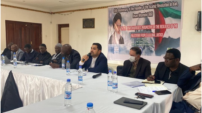 Khomeini commemoration galvanises Palestine support