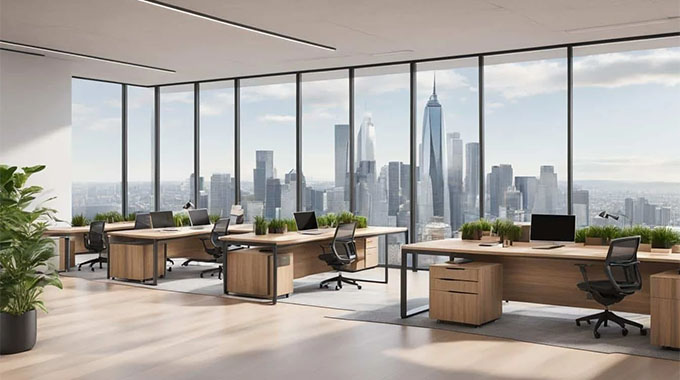 Redefining office development: spaces for a new work era