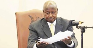 President Yoweri Museveni signed the Anti-homosexuality Bill into law yesterday
