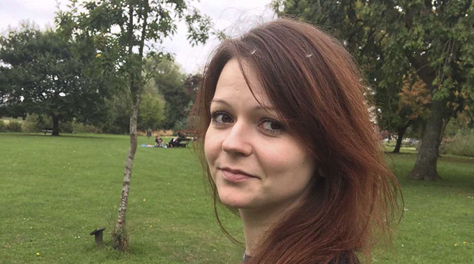 Russian spy’s daughter on the mend