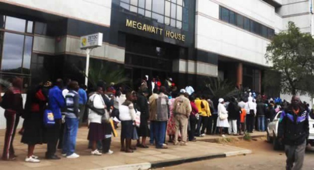 ZESA queue