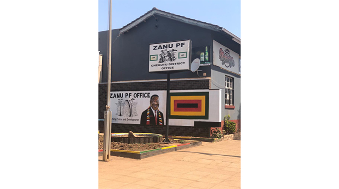 Facelift for Zanu PF Chegutu offices
