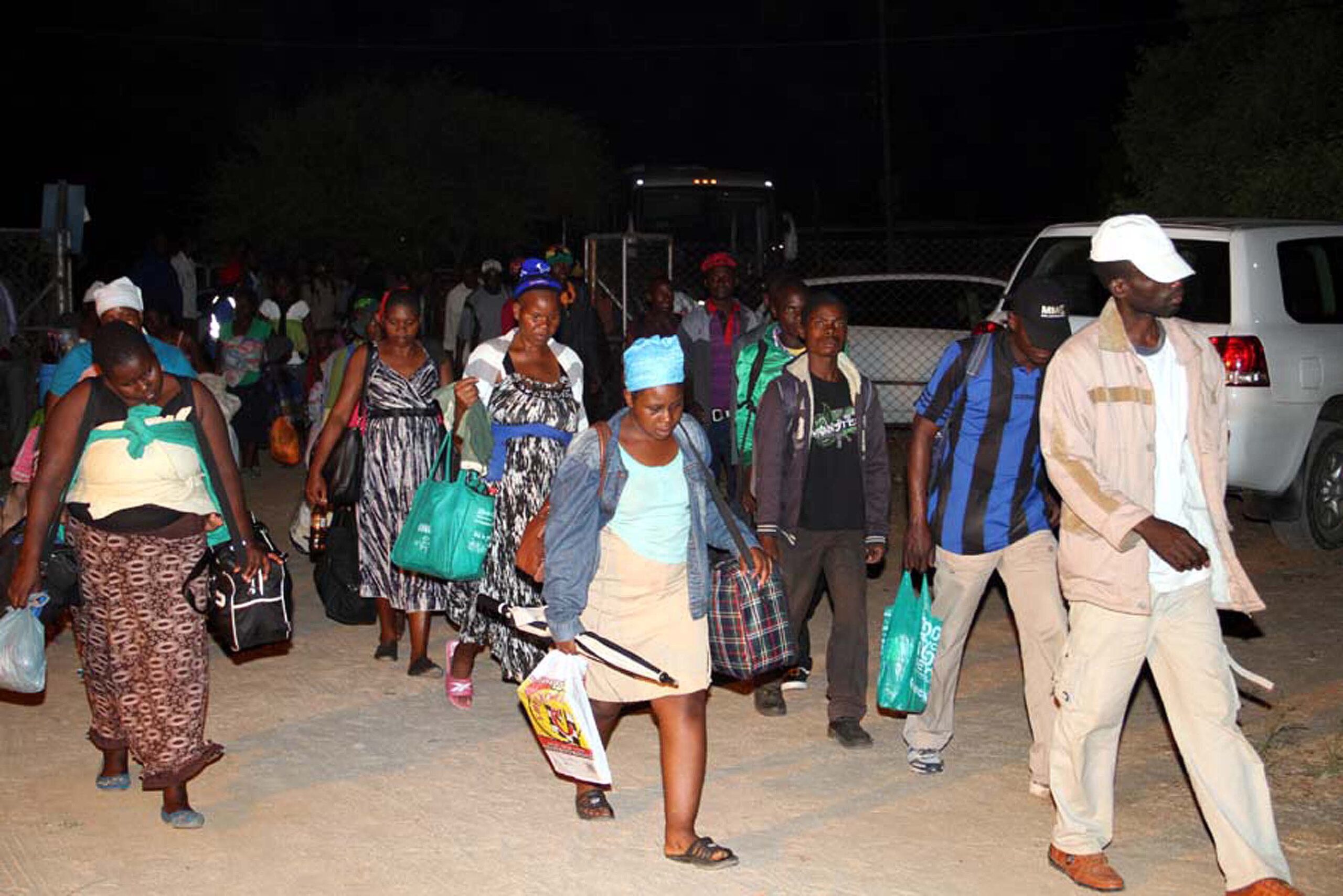 Xenophobia: First batch arrives