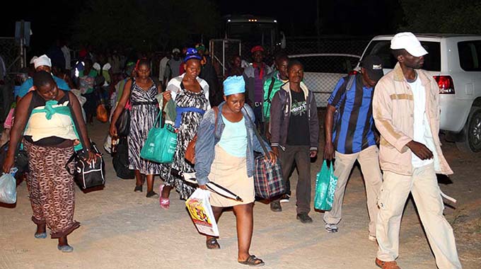 132 repatriated from Botswana