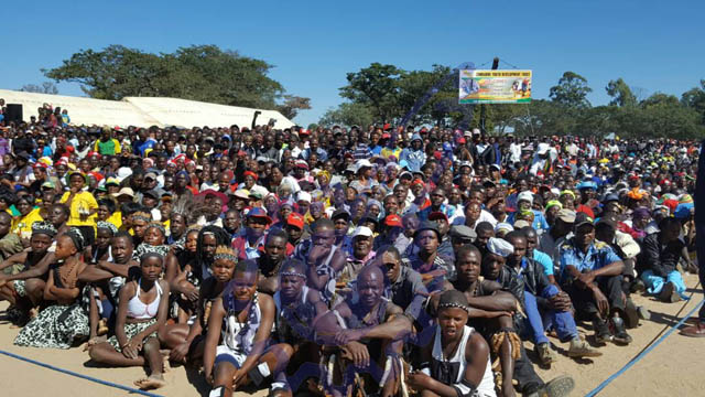 Some of the youths are already seated. Picture by Simiso Mlevu
