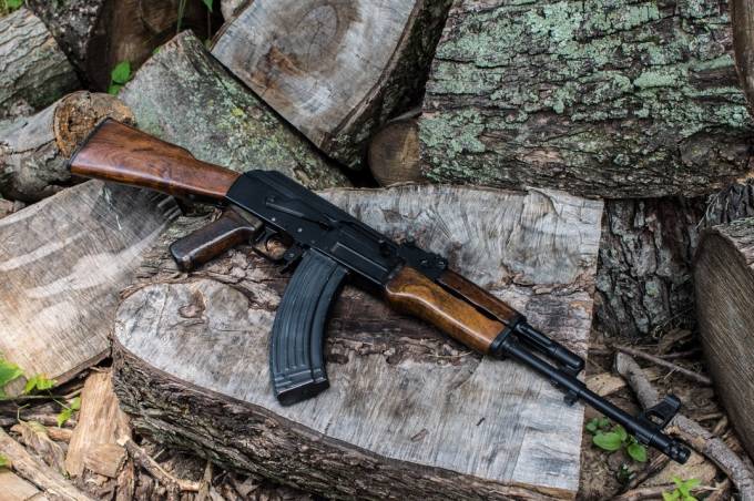 Soldier loses AK-47
