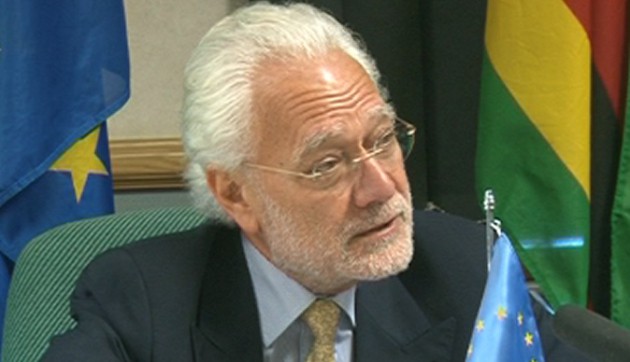 EU Ambassador to Zimbabwe Mr Aldo Dell’Ariccia,