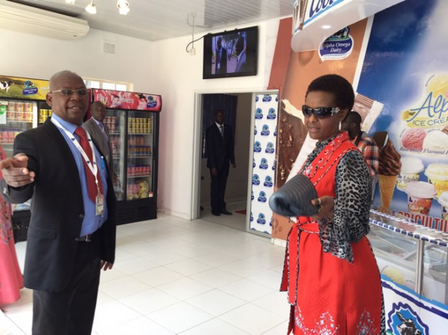 Dr Mugabe at Gushungo Holdings