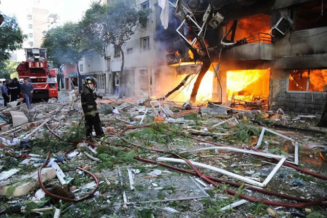 Death toll rises in Argentina building blast