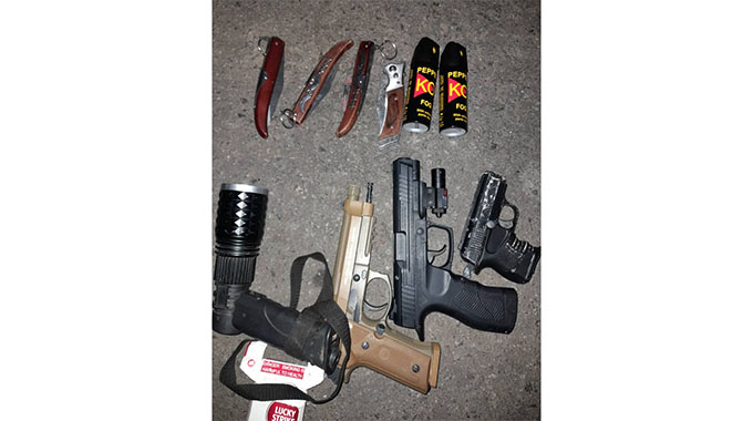 Five robbers nabbed at roadblock in Beitbridge