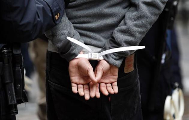 Under arrest- (Reuters)