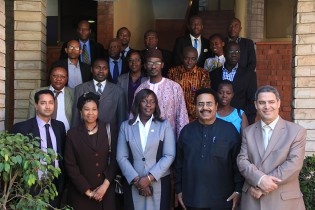  Delegates at the AUC Workshop on Mainstreaming Disaster Risk Reduction (DRR)