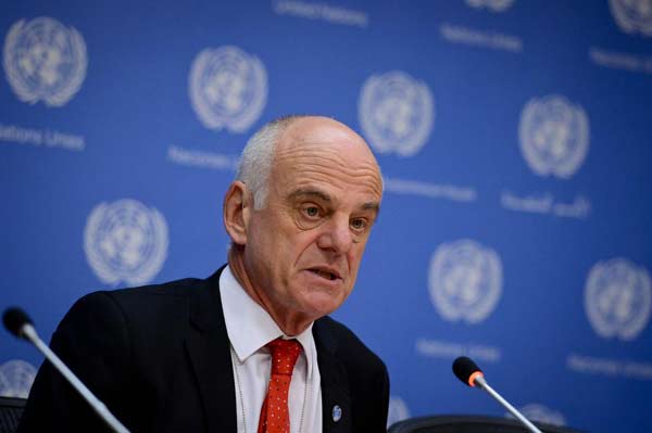 Secretary General of the UN for Ebola, David Nabarro