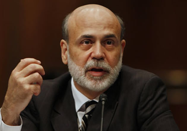 Fed target rate to stay low: Bernanke