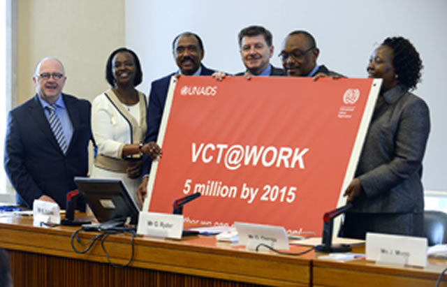 ILO’s HIV and Aids initiative noble