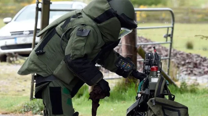 Man stumbles on arms cache