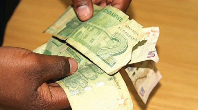 Why rejecting torn, soiled notes?