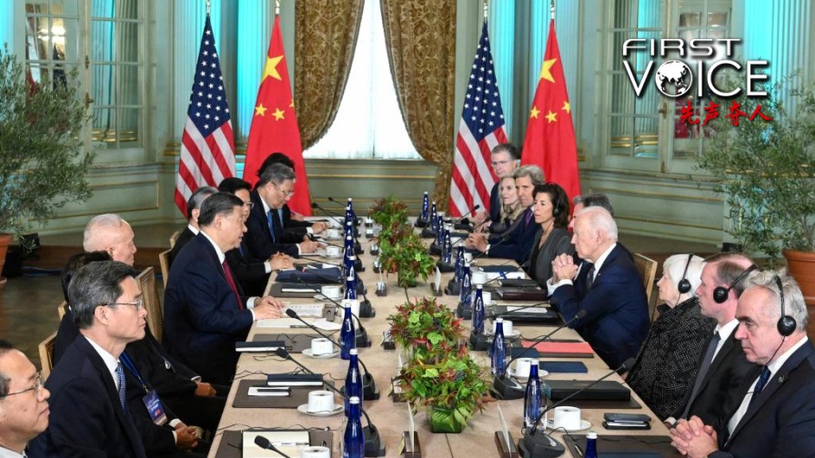 San Francisco a new starter for China-U.S. relations