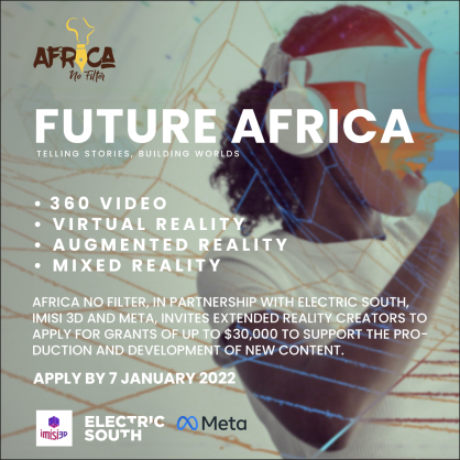 Africa No Filter and Meta announce a new fund to improve Virtual Reality in Africa’s storytelling