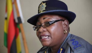Chief police spokesperson Senior Assistant Commissioner Charity Charamba