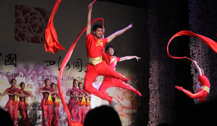 Pomp and fanfare at Chinese New Year gala