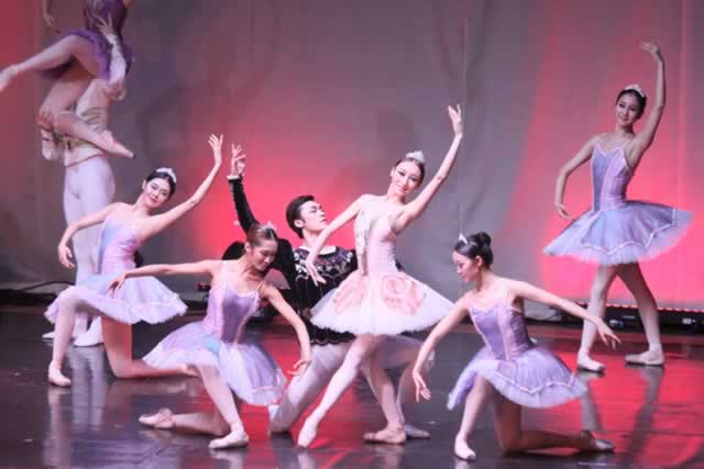 A classic ballet performance, the Nutcracker by the Liaoning Ballet Academy