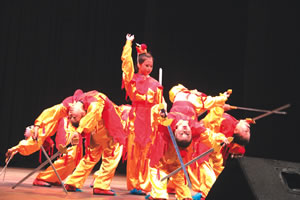 Chinese kids put up enthralling show