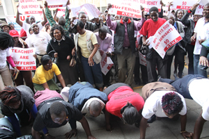 Civil servants petition Parliament