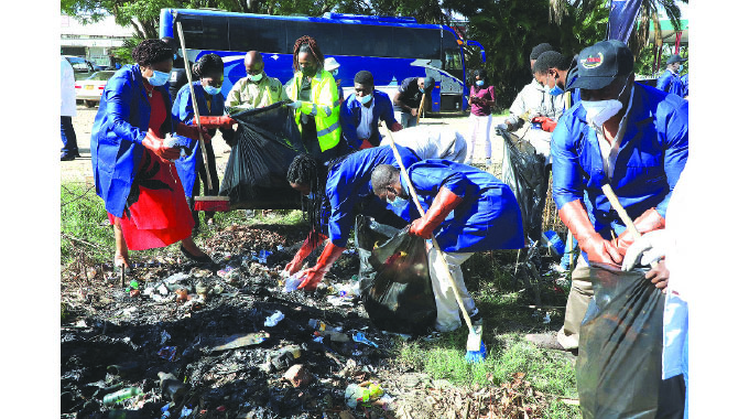 Minister leads organisations under Information in clean-up