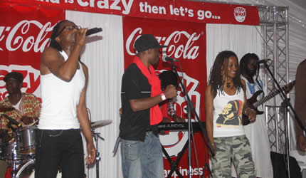 Mic Inity rocks fans at Coca-Cola Stage
