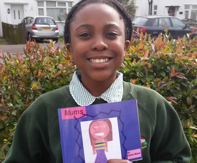 Ten year-old publishes book