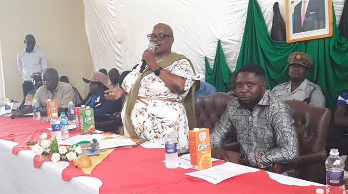 Zvimba District holds Cook Out Competition