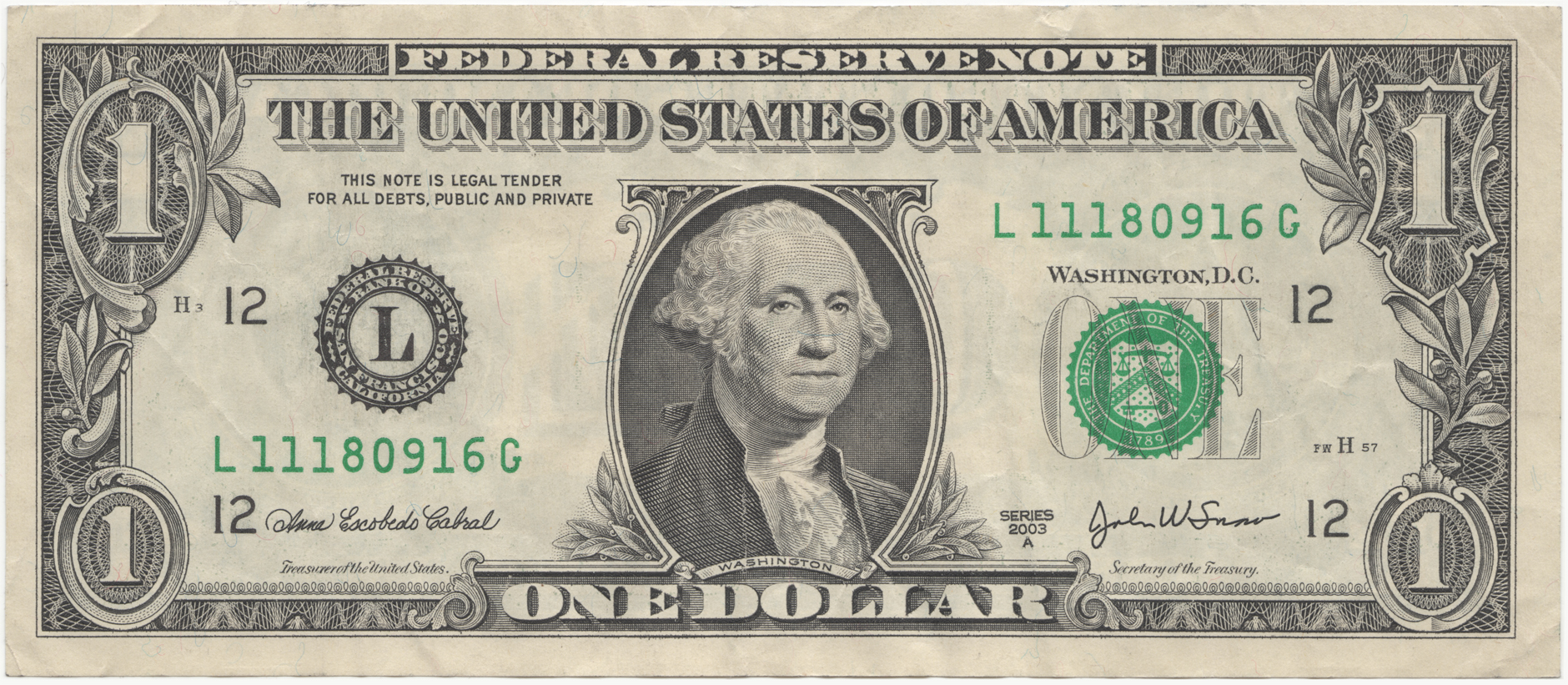 Man offers US$1,42 as maintenance