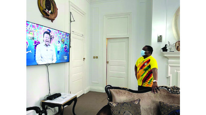President spends leave at home