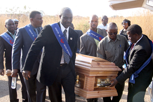 Liberation hero Makunike buried