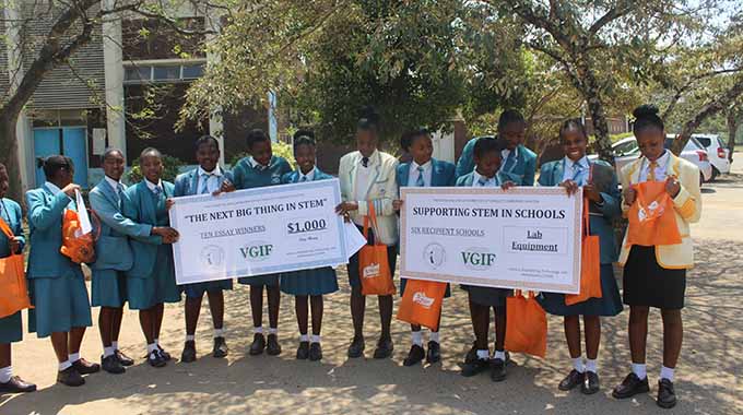 Schools get weather stations, lab equipment