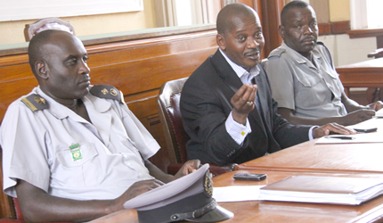 Council, police deploy at ranks