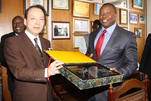 Xinhua visits Zimpapers