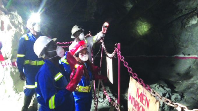 Two-hour journey down 600m mineshaft not for the faint-hearted