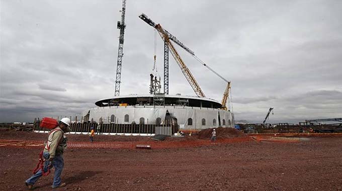 Referendum rejects part-built $14bn airport project
