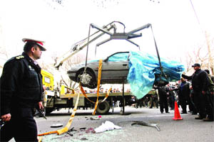 Nuclear scientist killed in car bombing