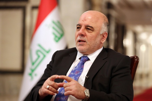 Iraqi Prime Minister Haidar al-Abadi