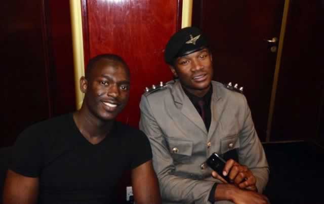 Jah Prayzah and his manager Keen Mushapaidze